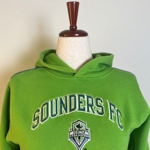 Adidas Seattle Sounders FC MLS Futbol Hoodie Women’s Large, gently used
